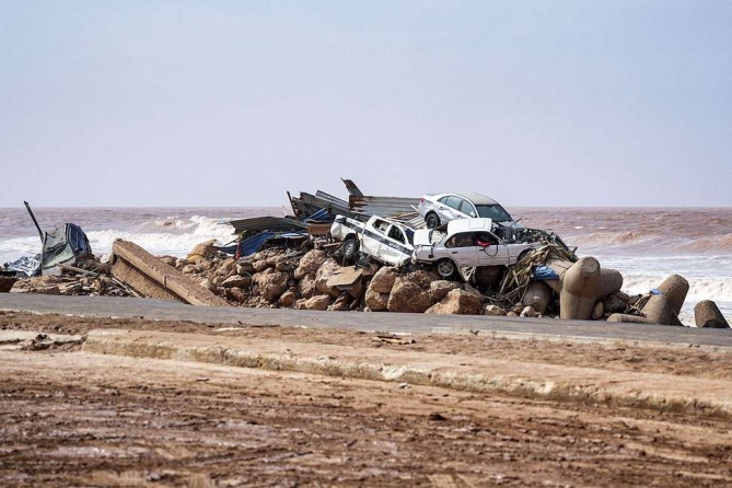 ليبيا: 6000 قتيل و10 آلاف مفقود جراء الإعصار دانيال