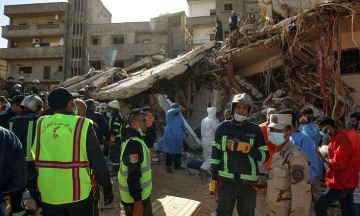 ليبيا: وصول 38 طائرة إغاثة من 17 دولة