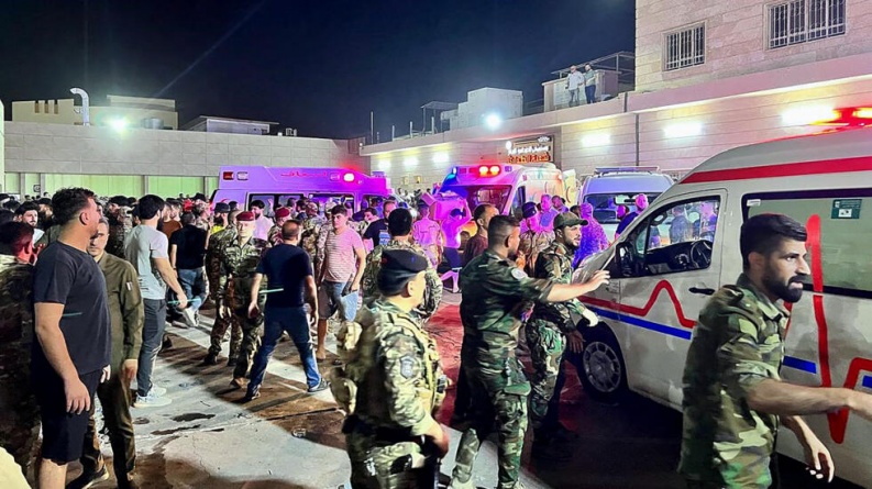 100 قتيل في حفل زفاف شمال العراق