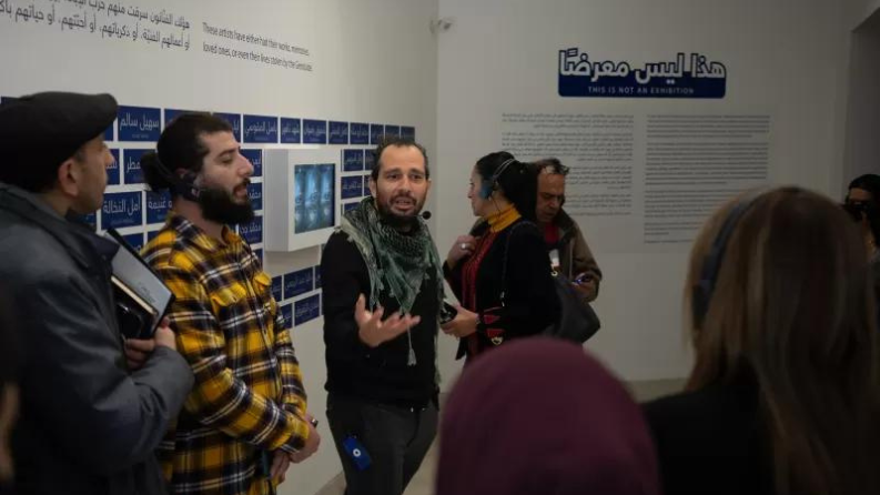 المتحف الفلسطيني يفتح أبوابه أمام الجمهور في تظاهرة فنية من أجل غزة