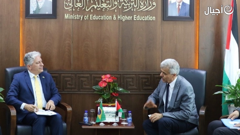 برهم يبحث مع مُمثلي فنلندا والبرازيل تعزيز التعاون لخدمة التعليم