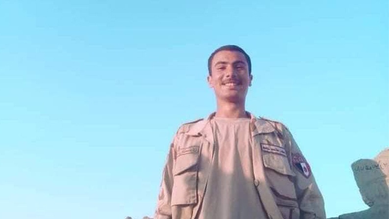 تفاصيل استشهاد الجندي المصري في رفح