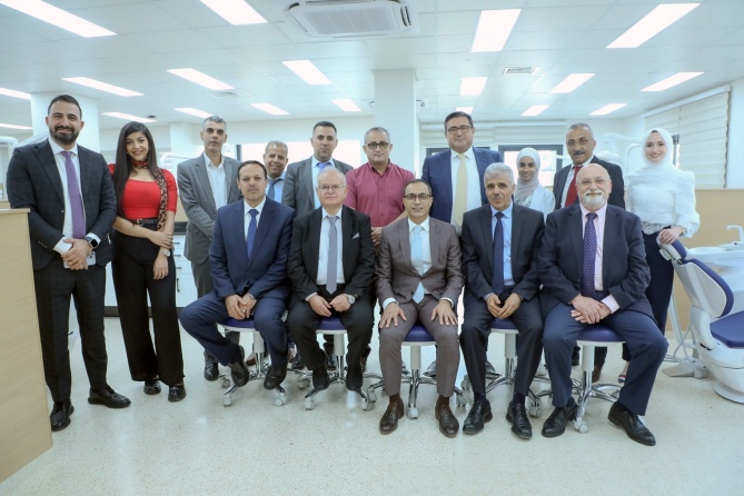 وزير التربية والتعليم العالي الدكتور أمجد برهم يزور جامعة النجاح الوطنية