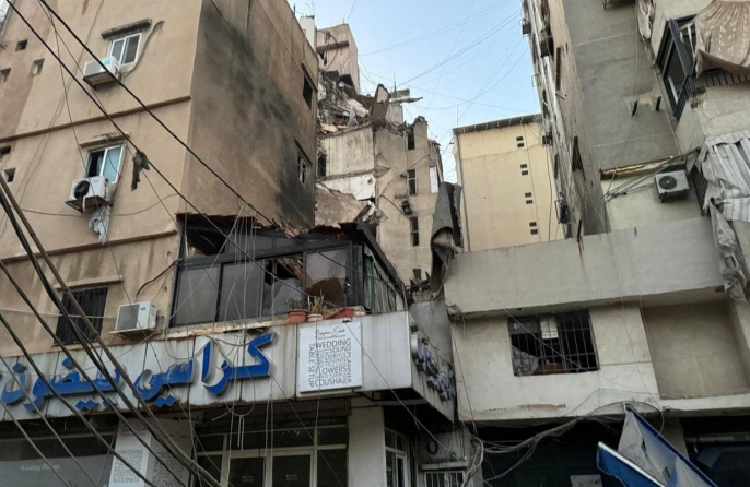 قصف إسرائيلي على الضاحية الجنوبية لبيروت