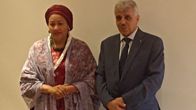 وزير التربية يلتقي نائب الأمين العام للأمم المتحدة ويبحثان الأوضاع الراهنة