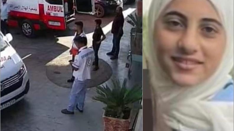 استشهاد طفلة في قريوت