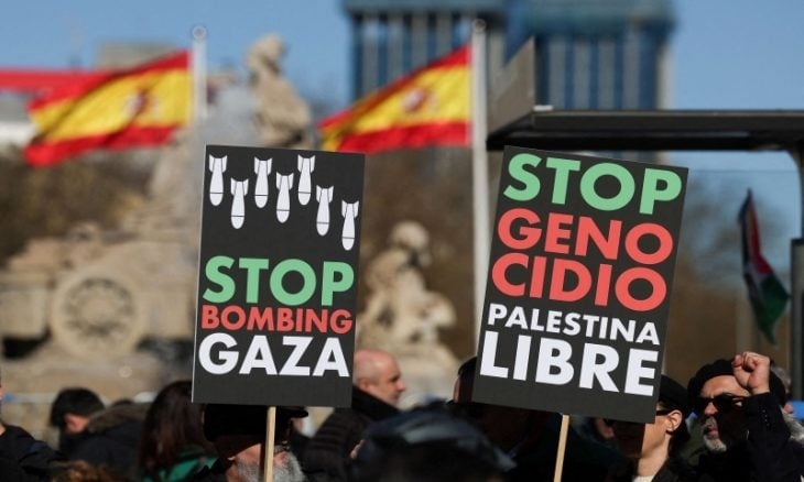 إضراب لمدة 24 ساعة في إسبانيا ضد حرب الإبادة في فلسطين