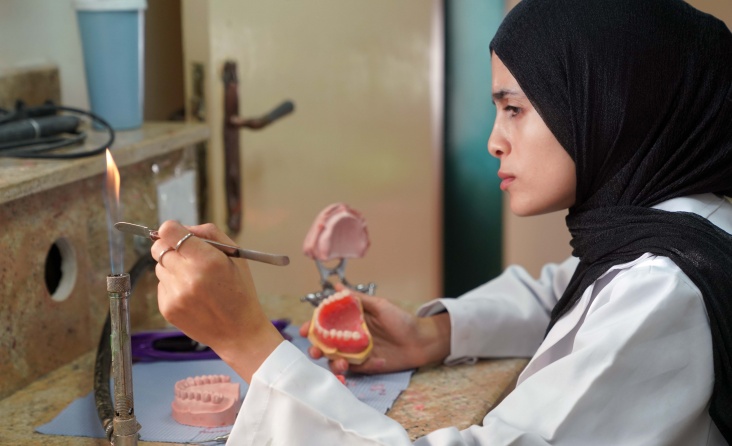 للمرة الخامسة على التوالي الجامعة العربية الأمريكية تستضيف امتحان الجزء العملي من الامتحان التطبيقي الشامل لبرنامج دبلوم تكنولوجيا صناعة الأسنان