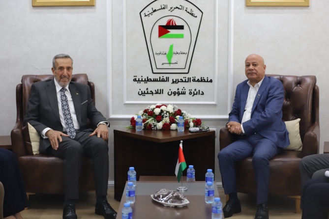 رئيس دائرة شؤون اللاجئين ووزير العدل يبحثان مشاريع القوانين ضد وكالة الأمم المتحدة (الأونروا) التي صادقت عليها الكنيست