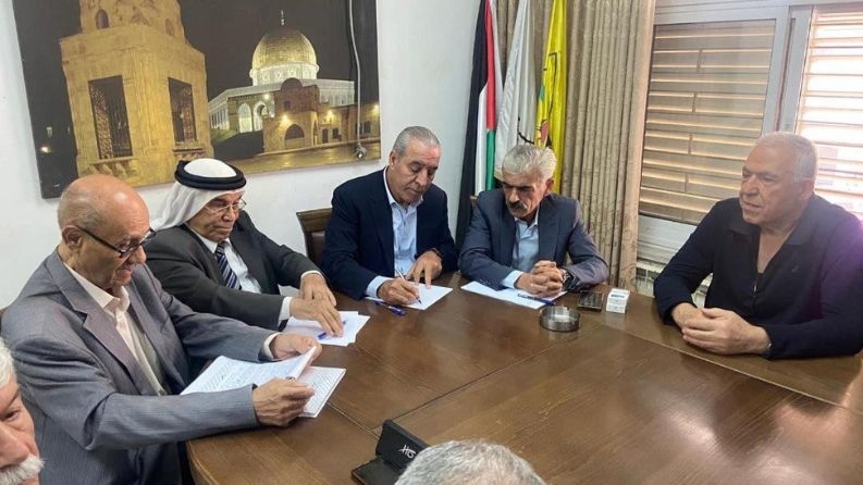 الشيخ يُطلع المجلس الاستشاري لحركة فتح على التطورات السياسية