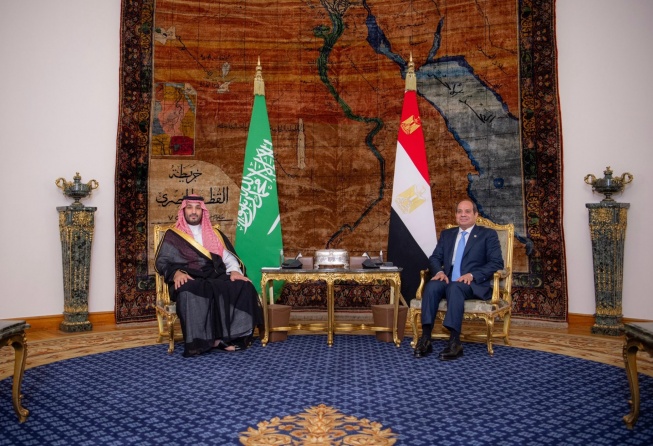 السيسي وبن سلمان يدعوان لوقف إطلاق النار في غزة ولبنان