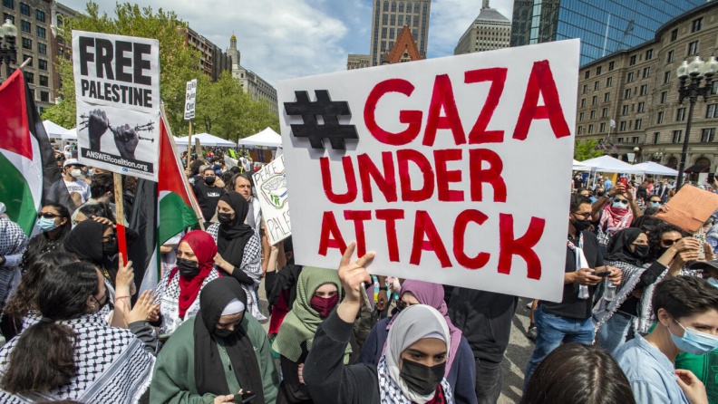 تظاهرات حول العالم نصرة لفلسطين