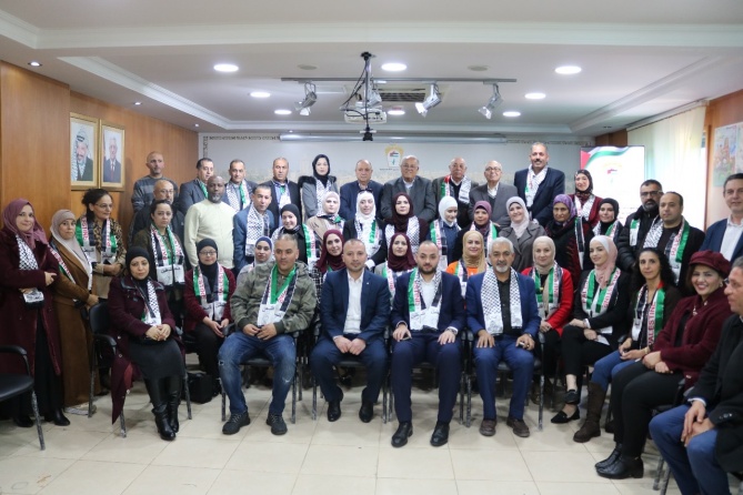منظمة التحرير الفلسطينية تكرم المتفوقين في مسابقة تحدي القراءة العربي