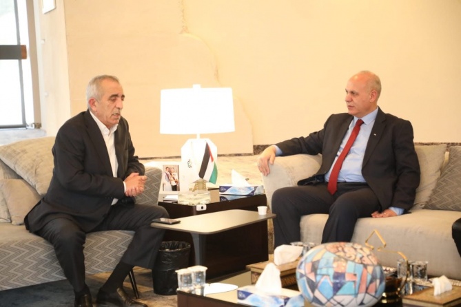 وزير الثقافة الفلسطيني يبحث مع نظيره الأردني آفاق التعاون الثقافي المشترك في عمّان