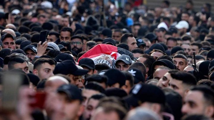تشييع شهداء مخيم جنين الستة