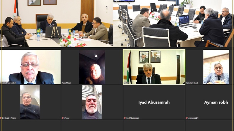 برهم يبحث مع جامعات غزة جهود الوزارة المتواصلة لإغاثة التعليم العالي 
