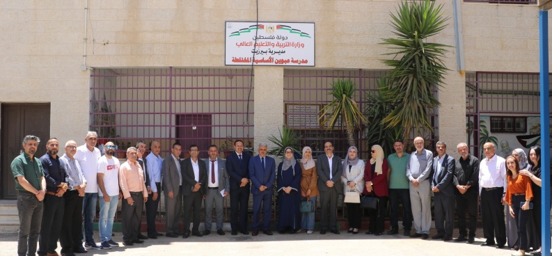 "التربية" تفتتح مختبري علوم وحاسوب في مدرسة ذكور عبوين الثانوية