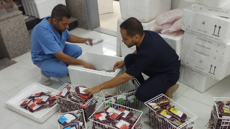 وزارة الصحة: نقل 6000 وحدة دم من الضفة للقطاع