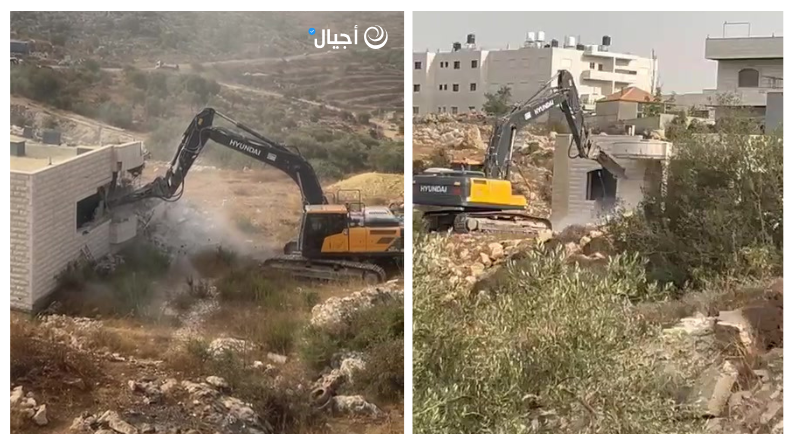 الاحتلال يهدم منزلاً في سلواد