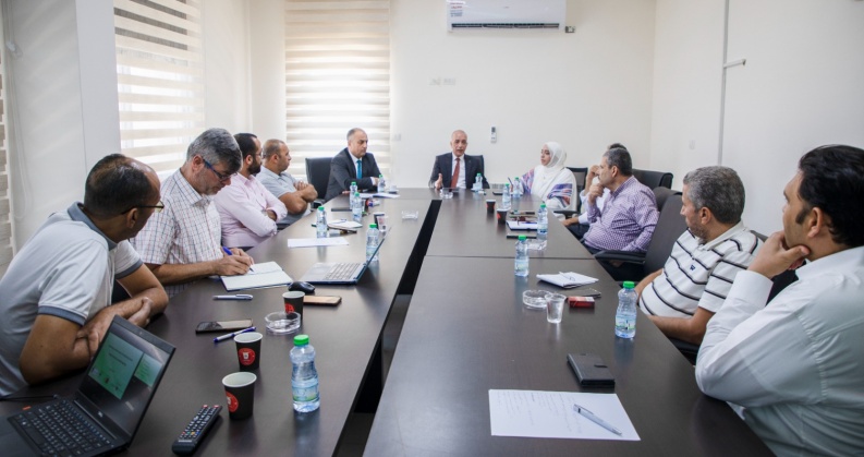 اللجنة التوجيهية العليا لمشروع حوكمة الأراضي لصغار المزارعين تعقد اجتماعها الدوري في مقر سلطة الأراضي
