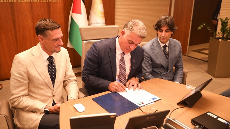 من مقر الأمم المتحدة الإعلان عن توقيع اتفاقية قرض بقيمة 400 مليون يورو لدعم مشاريع القطاع الخاص في فلسطين