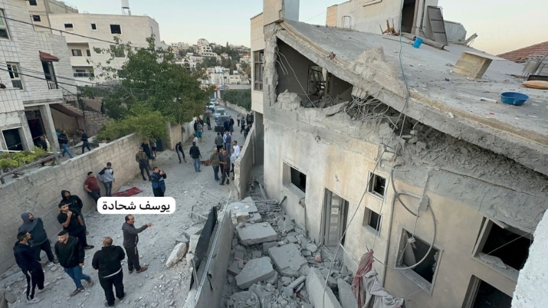 الاحتلال يفجر منزل شهيد في القبيبة شمال القدس