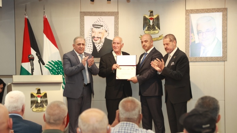 الرئيس يمنح قائد قوات الأمن الوطني في لبنان ميدالية الخدمة الممتازة