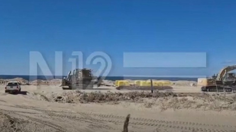 إسرائيل تبدأ ترسيم الخط الأصفر في غزة