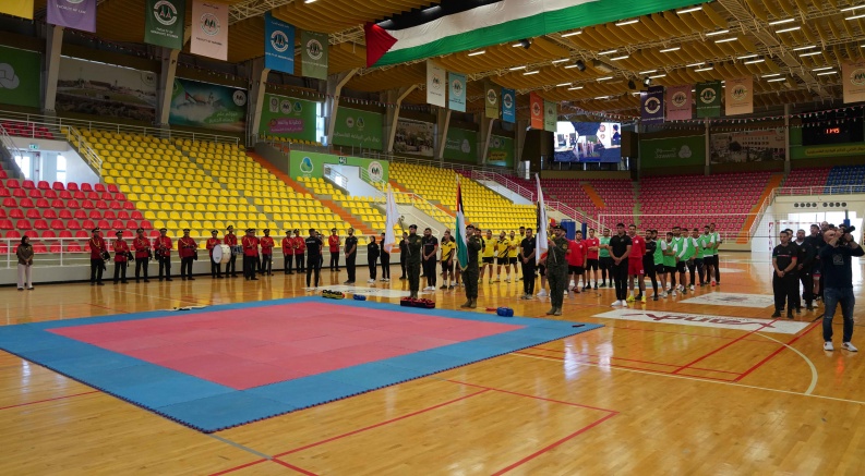 الجامعة العربية الأمريكية والرياضة العسكرية الفلسطينية تنظمان فعاليات اليوم الرياضي