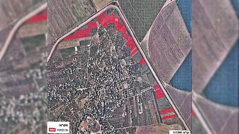 الاحتلال يصدر أمراً عسكرياً بإزالة الأشجار على مساحة 59 دونماً من محافظة جنين