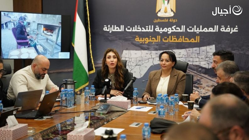 "العمليات الحكومية" تستعرض خطة الإغاثة والتعافي لوزارة العمل في قطاع غزة