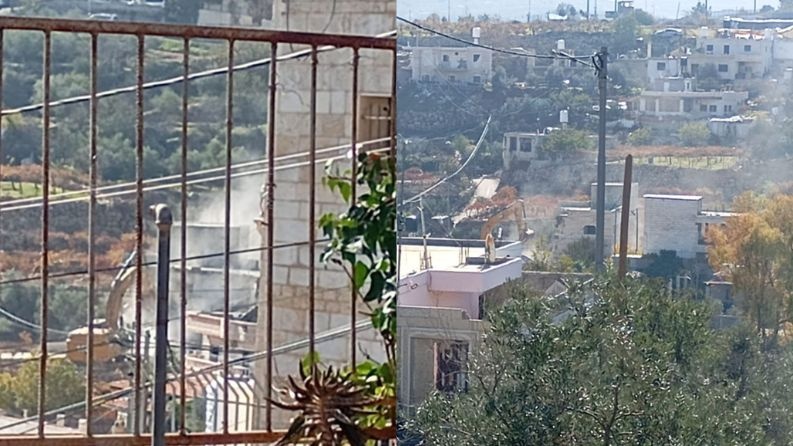 الاحتلال يشرع بهدم منزل في بلدة الخضر جنوب بيت لحم