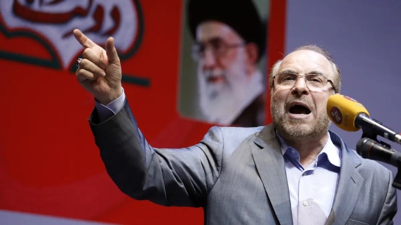 رئيس البرلمان الإيراني: أنباء التفاوض مع واشنطن "كاذبة"