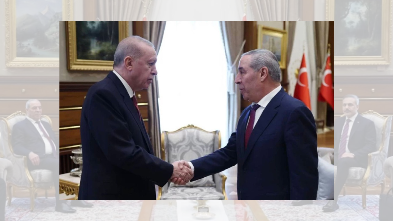 الشيخ يلتقي أردوغان على رأس وفد فلسطيني
