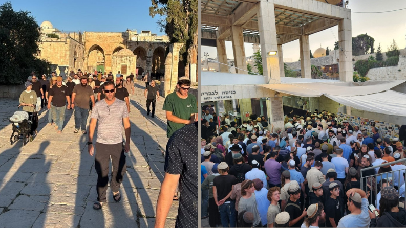 1300 مستوطن يقتحمون الأقصى في ذكرى "خراب الهيكل"