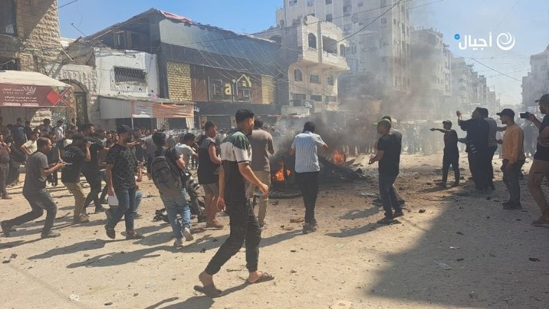 3 شهداء بقصف مركبة غرب مدينة غزة