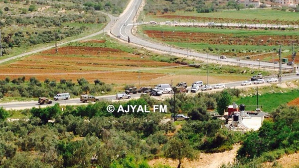 الاحتلال يغلق  المدخل الشرقي الرئيسي لبلدة سنجل