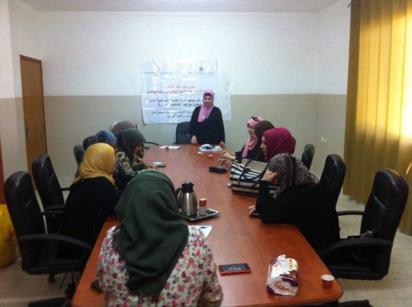 جمعية المرأة العاملة الفلسطينية تنفذ ورش عمل حول قانون الانتخابات وآليات الضغط