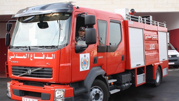 إصابة 4 مواطنين بانهيار سقف غرفة في نابلس