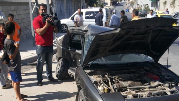 6 إصابات بحادث سير في طولكرم