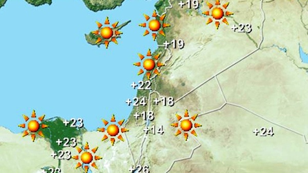 حالة الطقس اليوم وغداً