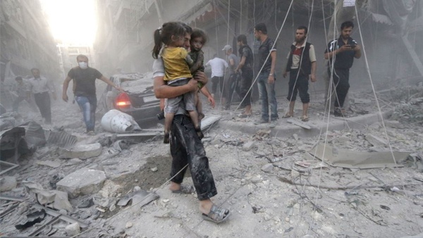 قتلى بالبراميل المتفجرة في حلب