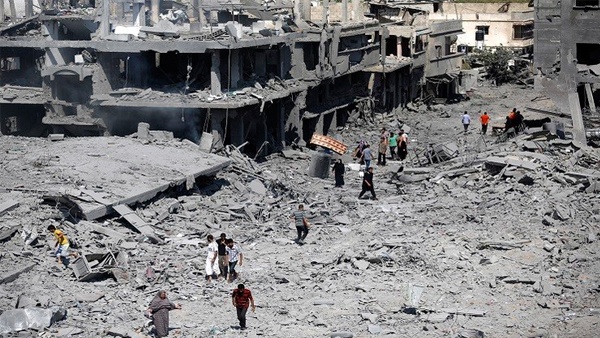 اتفاقية لإزالة ركام الدمار في غزة بـ3 ملايين $