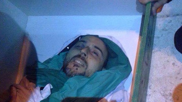 35 شخصاً فقط شيعوا جثمان الشهيد العكاري