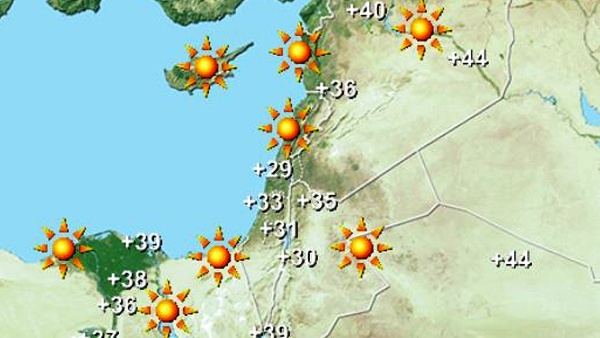 حالة الطقس اليوم وغداً