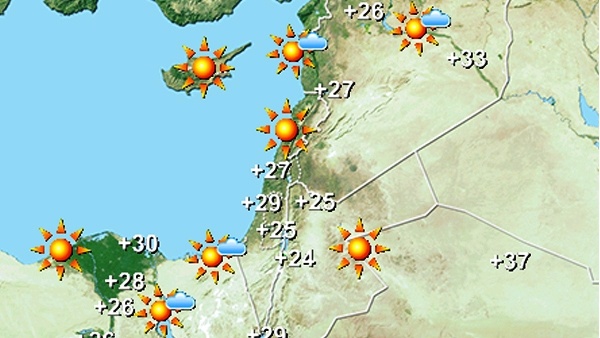 حالة الطقس اليوم وغدا