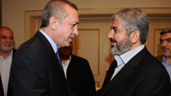 أنقرة: لقاء جمع أردوغان بمشعل
