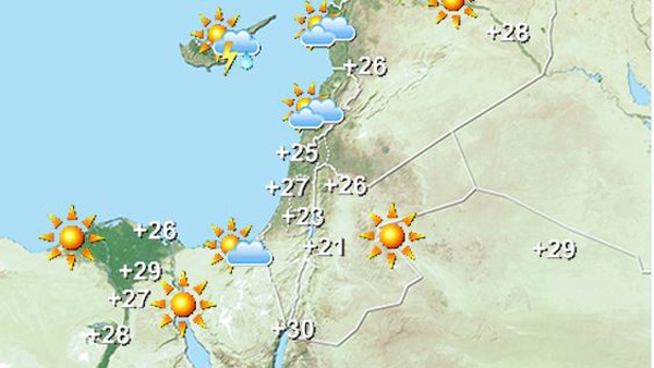 الأرصاد: انخفاض على الحرارة هذا الأسبوع