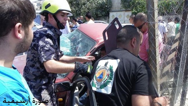 4 إصابات إحداها خطيرة بحادث ذاتي في سلفيت