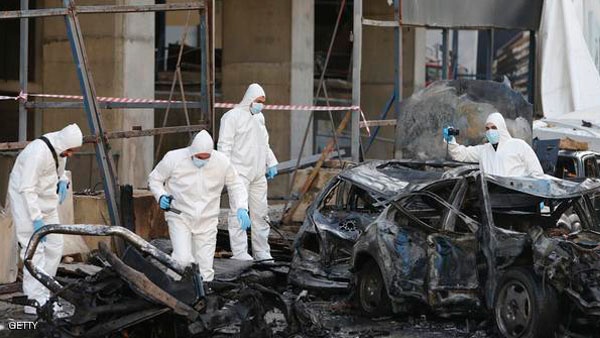 تفجير في فندق بالروشة غربي بيروت